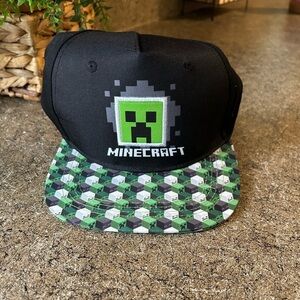 New Minecraft Youth OSFM Black / Green
Creeper Hat Cap, Adjustable